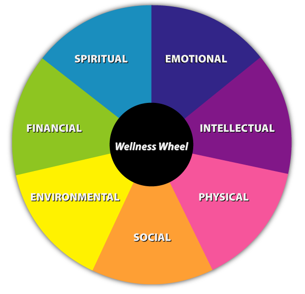 physical mental emotional health wheel