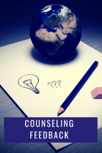 Counseling feedback