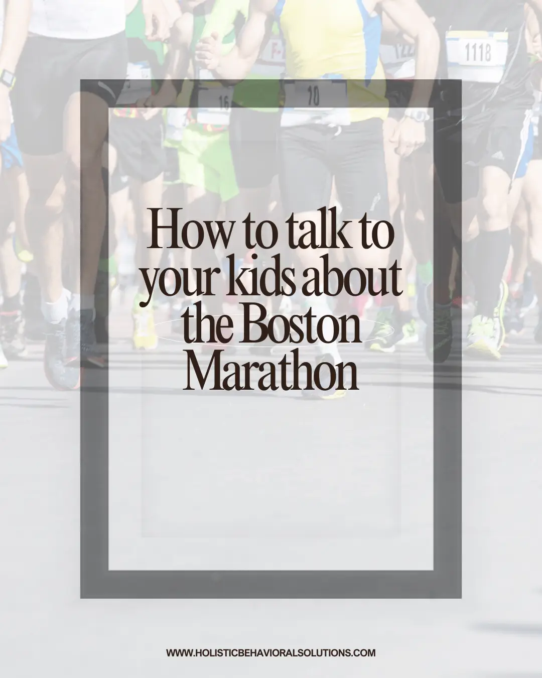 How to talk to your kids about the Boston Marathon