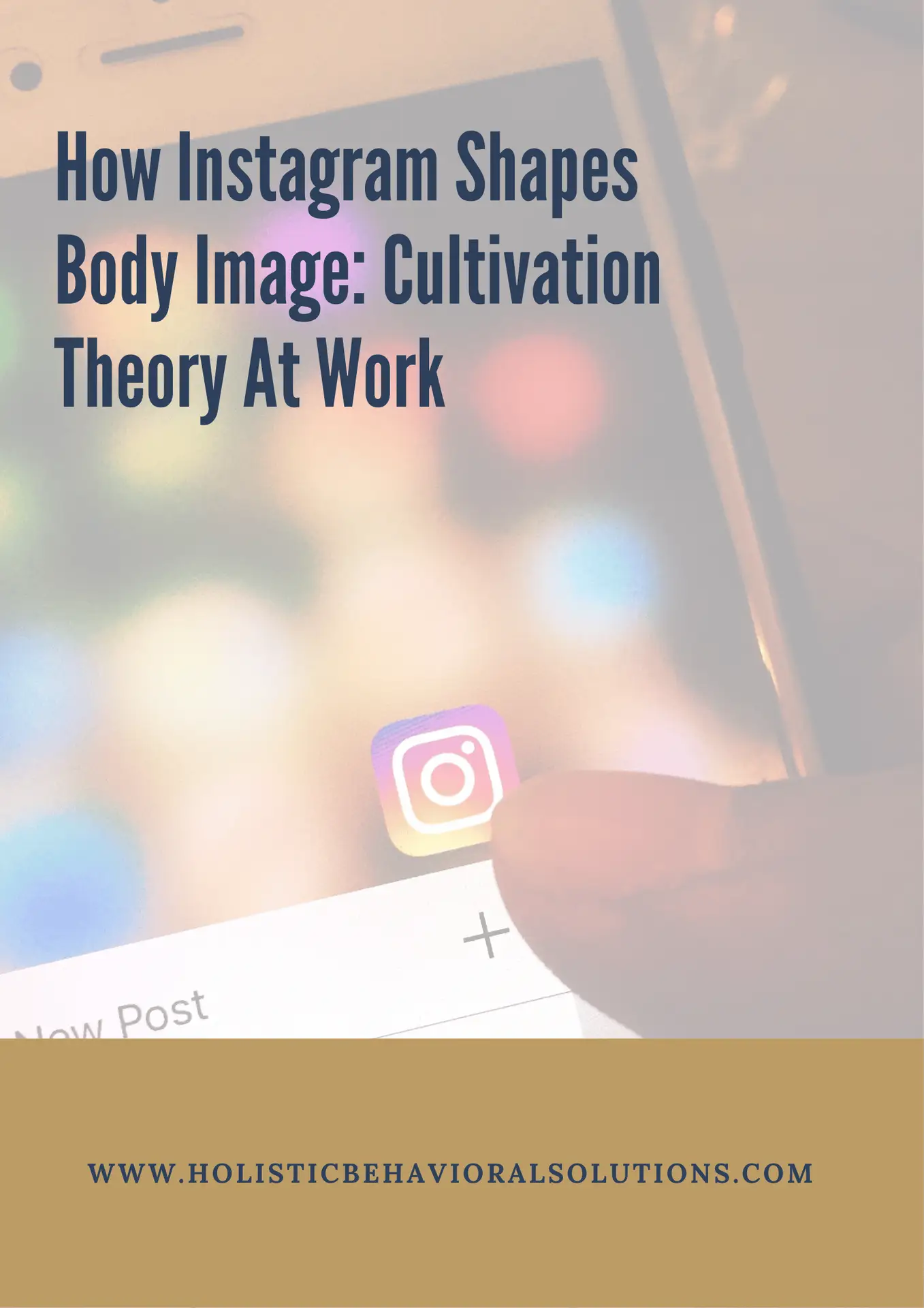 How Instagram Shapes Body Image: Cultivation Theory At Work