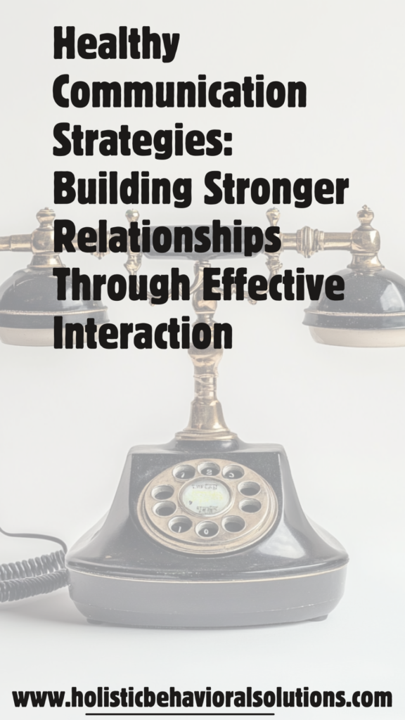 Communication strategies