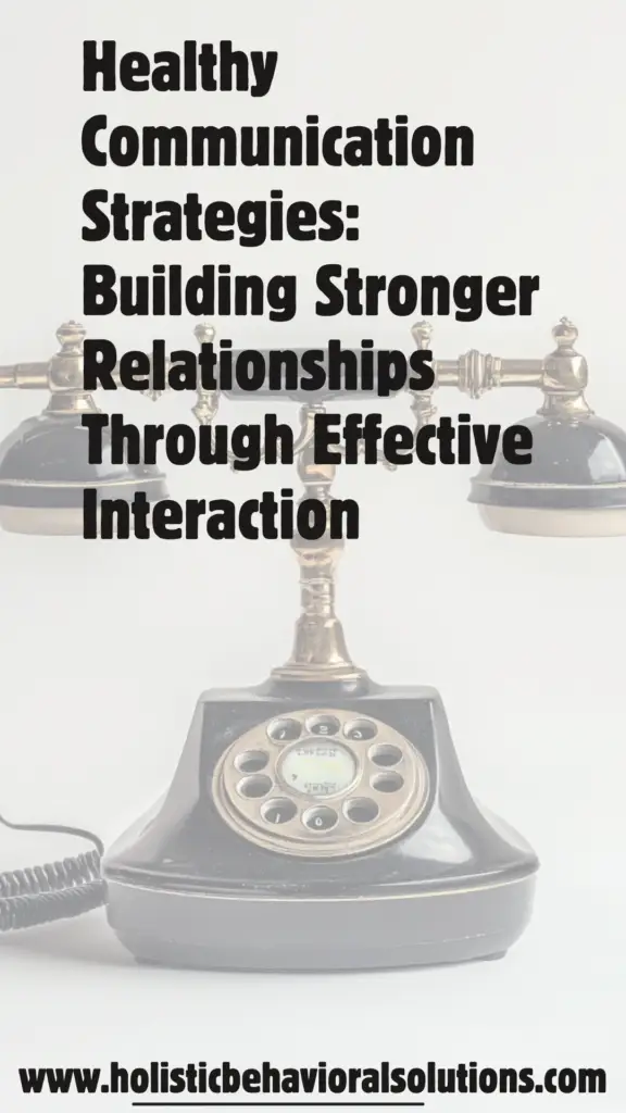 Communication strategies