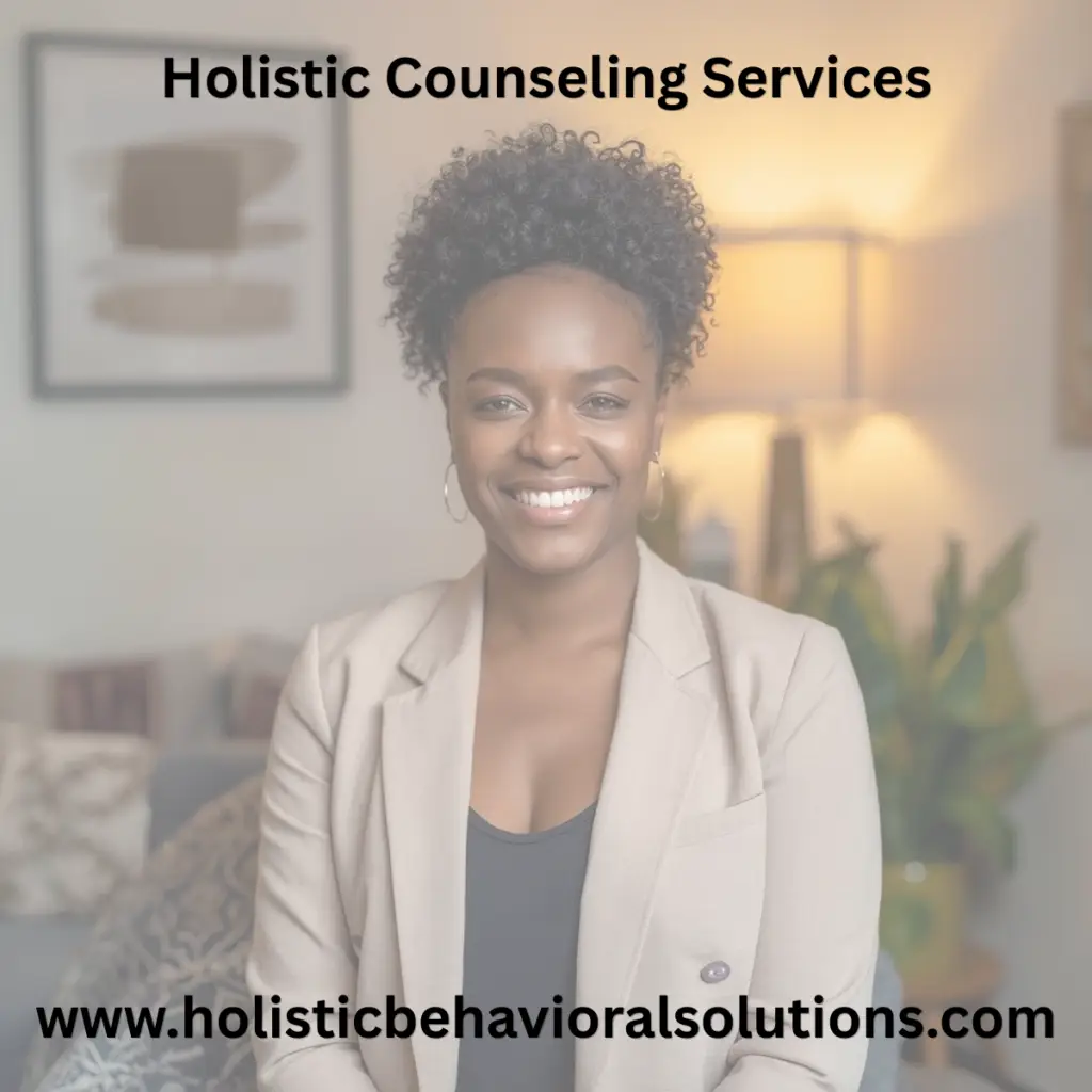 A culturally competent holistic therapist at Holistic Behavioral Solutions in New Jersey